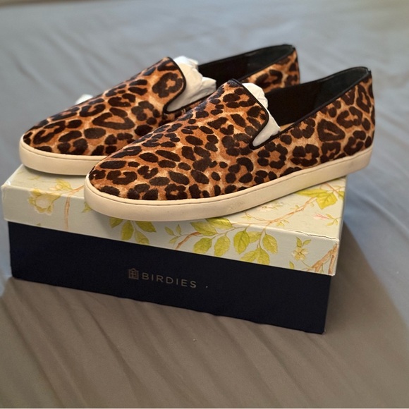 Birdies Shoes - Birdies Animal Print Slip On Flats Size 10.5